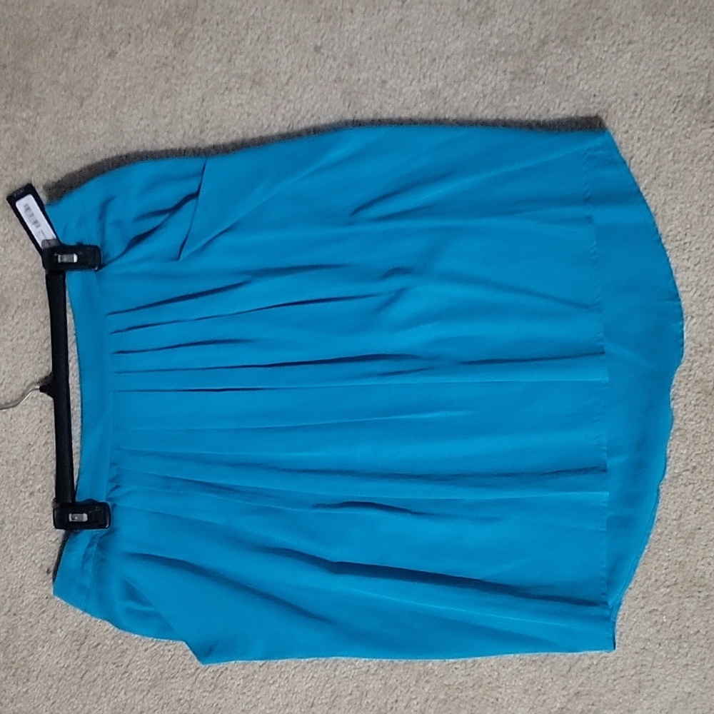 Worthington Pleated Skirt Blue Size 14